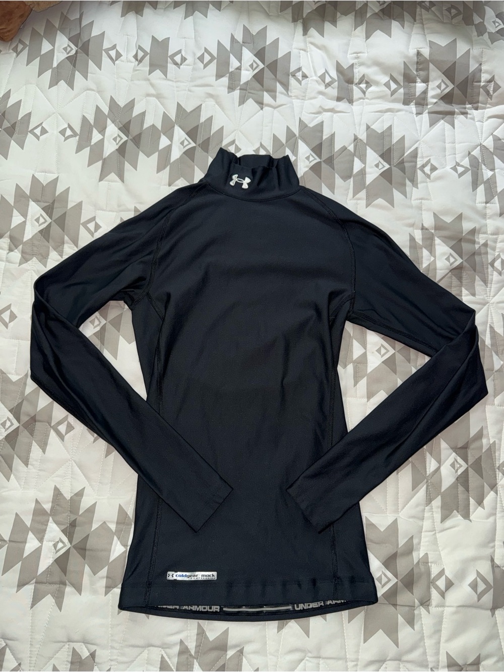 Under Armour Cold Gear Compression Mock Neck Shirt